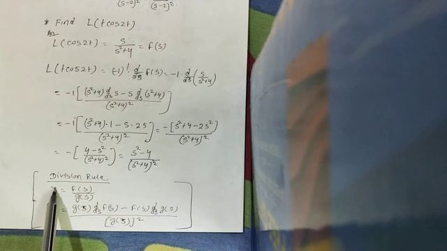 Laplace Transform Cl-3(Multiplication Property)