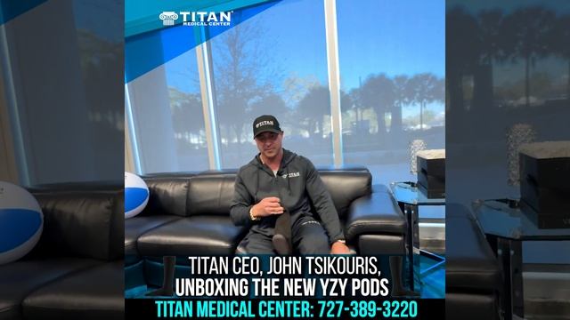 Worth it? - Unboxing New Yzy Pods w/ John Tsikouris | Titan Medical Center смотреть онлайн