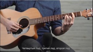 Фингерстайл fingerstyle Joe Robinson - перевод 1 курс
4.2 Форма B баррэ аккорда