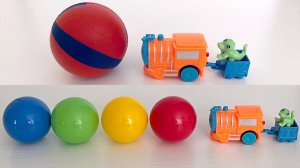 МУЛЬТИКИ ПРО ПАРОВОЗИКИ Поезд с динозавром едет по лабиринту - Детский канал про поезда игрушки