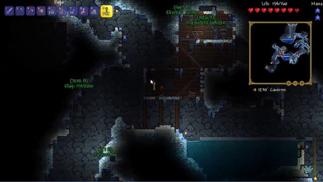 Terraria 1.3 Expert Mode -Multiplayer- "unexpected Spider Dungeon" E8 смотреть онлайн