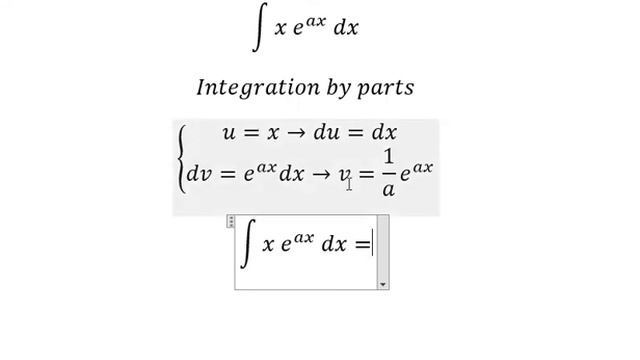 Calculus Help: Integral ∫ x e^( ax ) dx - Integration by parts - 部分積分 смотреть онлайн