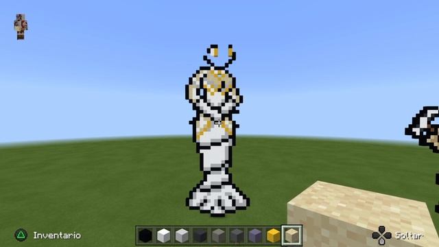 Minecraft pixel art Overlord Albedo tutorial смотреть онлайн