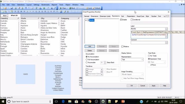 p() and e() function in Set Analysis #Part 30 (Qlikview Tutorial) смотреть онлайн