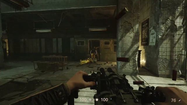 Hunting Übercommander Müller : Manhattan, Subway _ Wolfenstein II Use The Enigma Machine