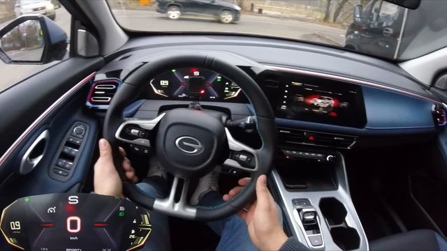 Gac GS3 - очень бодрый, разгон 0 - 100 смотреть онлайн