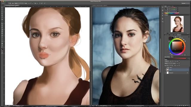 Speedpaint - Tris (Divergent) смотреть онлайн