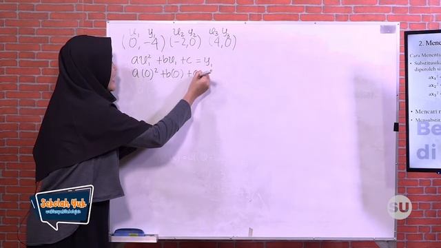 SMP Kelas 9 Matematika - Menentukan Fungsi Kuadrat (Eps. 40) смотреть онлайн