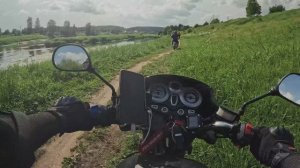 Покатуха на мопеде Nordwing C-Moto