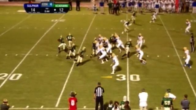 Blaise Scriber at Acadiana Football Game on Cox 4 смотреть онлайн