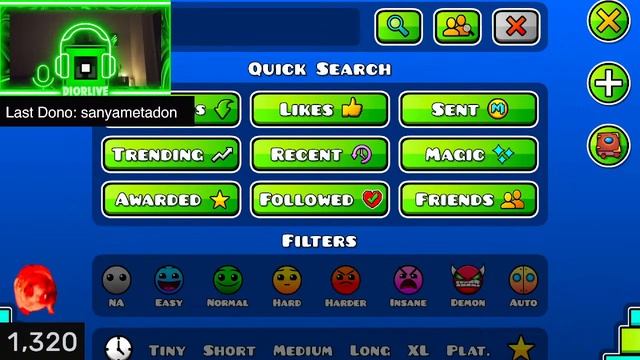 LEVEL REQUESTS!!! :D - Geometry Dash Stream [Donation = SKIP QUEUE] смотреть онлайн