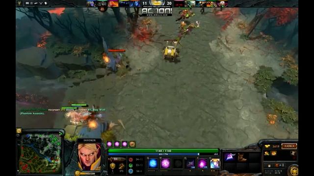 Invoker+Radiance - Dota2