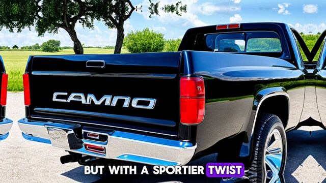 2025 Chevy EI Camino SS : Muscle Car Meets Pickup Car!