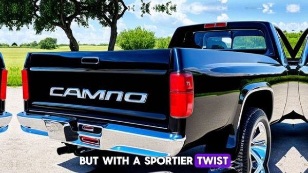 2025 Chevy EI Camino SS : Muscle Car Meets Pickup Car!