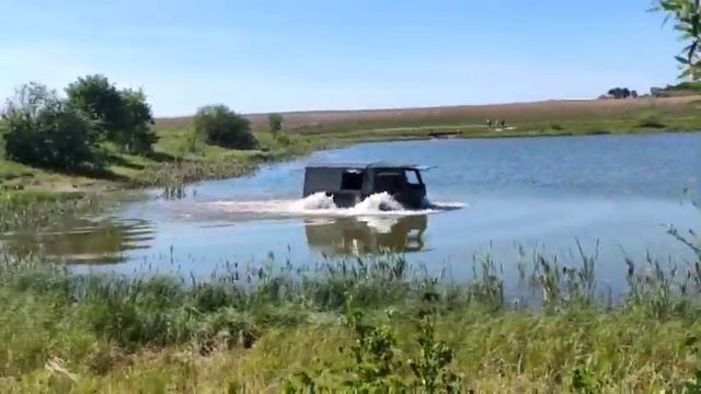 вездеход Восток, плавучесть тест смотреть онлайн
