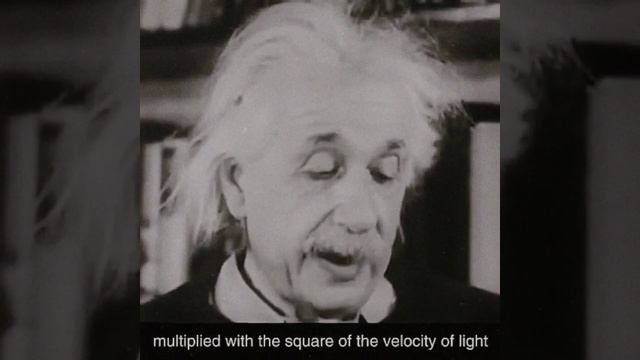 Albert Einstein Explaining The Equation e=mc² смотреть онлайн
