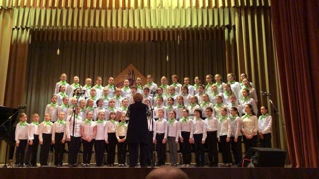 Хор инструментального отделения "Акварель" ДШИ г. Долгопрудный. Рук. Тишина Н. А. смотреть онлайн