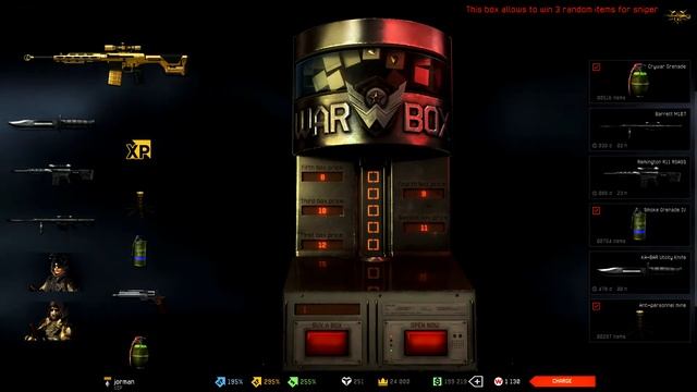 Крутим коробки удачи в Warface ArxGaming смотреть онлайн