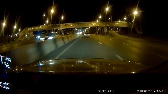 A119 1920х1080 Ночь освещенная дорога смотреть онлайн