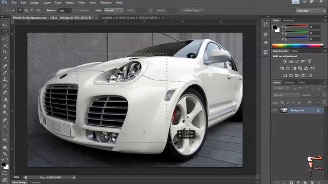 Photoshop tutorijali za pocetnike - 8 freeform selekcija 2 смотреть онлайн