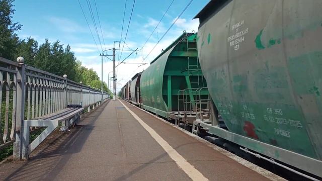 Дымящий БТС, Поющий и починенный 2ТЭ116 и другие обитатели Витебки. Перегон Вырица - Новинка смотреть онлайн