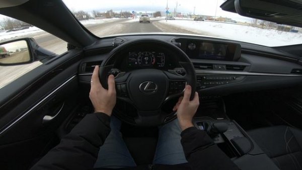 2018 LEXUS ES250 2.5L POV TEST DRIVE