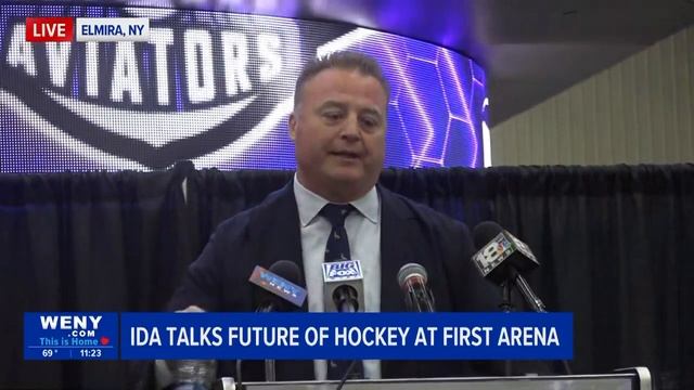 Chemung County IDA Announces Elmira Aviatiors, North American Hockey League Coming to First Aren... смотреть онлайн