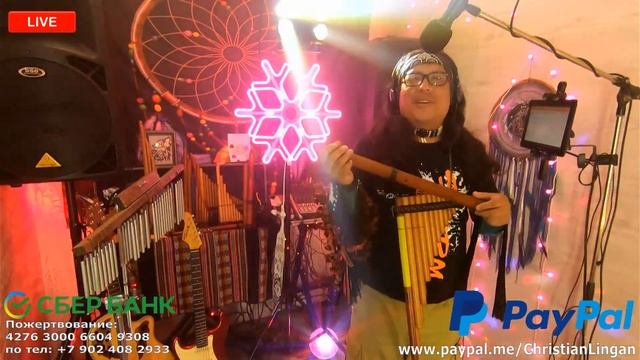 🔴 Inka Kristian - Live 🔴 #meditationmusic #soundhealing #relaxingmusic #nativeamericanflutemusic