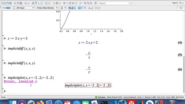 How to differentiate and plot implicit equations with Maple (Maplesoft) смотреть онлайн