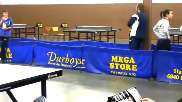 Coralie Lizin au TTC Villers смотреть онлайн