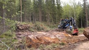 Schaktteknik i Sälen AB  Huddig 1260b avtäckning