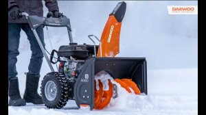 Самый компактный снегоуборщик DAEWOO S 6060