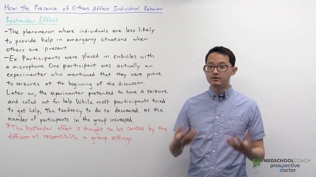 Bystander Effect | MCAT Psychology Prep смотреть онлайн