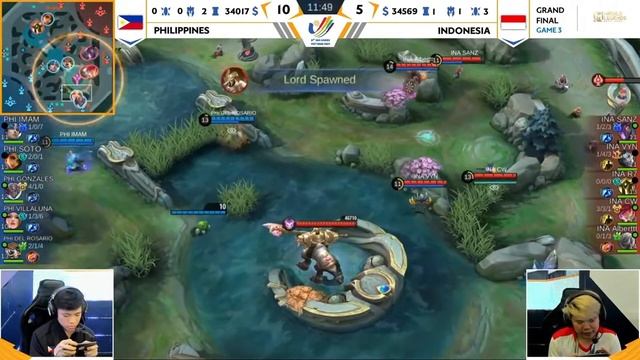 PH vs INDO GAME 3 SEA GAMES(ENGLISH) смотреть онлайн