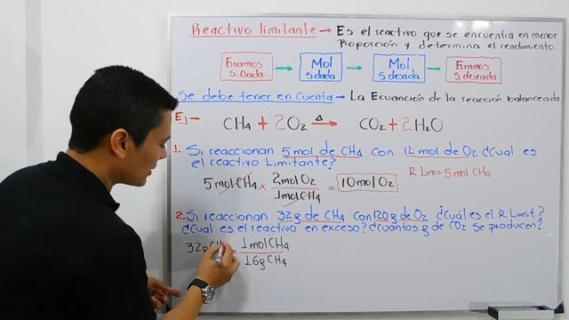 REACTIVO LIMITANTE Y REACTIVO EN EXCESO. APRENDE A HALLARLOS SUPERFÁCIL. ESTEQUIOMETRIA #2 смотреть онлайн