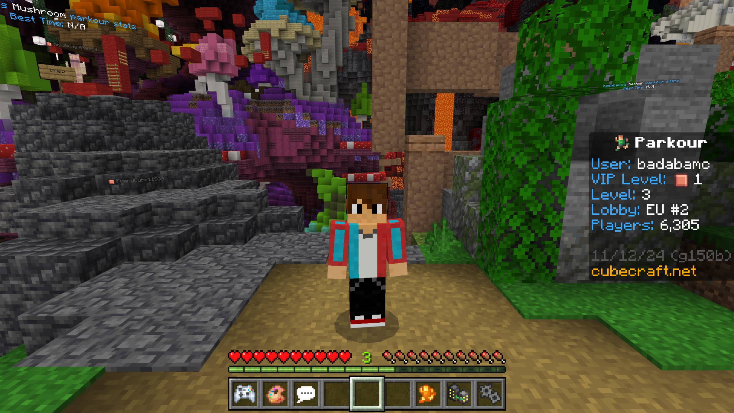 Minecraft 2024-12-05 18-43-17 смотреть онлайн