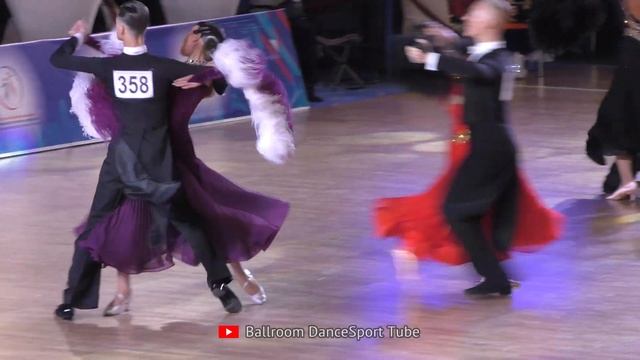 Tango = Nikita Voskoboynikov & Margarita Kazantseva = Moscow Championship 2024 Youth Under 19 Ballr смотреть онлайн