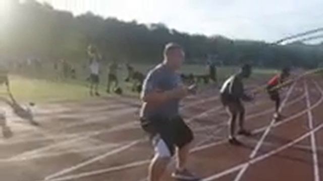 INERTIA WAVE at football camp with Coach Kevin Dean смотреть онлайн