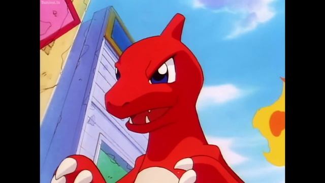 Ash's Charmander evolves into Charmeleon смотреть онлайн
