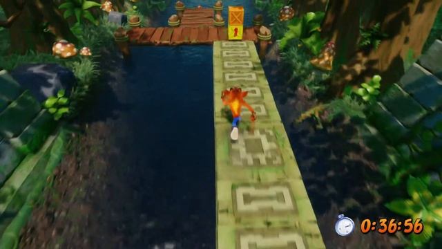 Crash Bandicoot N. Sane Trilogy reliquia oro Plant Food смотреть онлайн