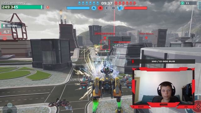 ARTHUR РЕАЛЬНО МОЖЕТ | War Robots Live Stream 🔴 смотреть онлайн