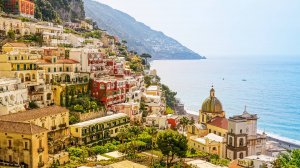 Позитано, Италия - побережье Амальфи - пешеходная экскурсия 4K-HDR | #шариклайф