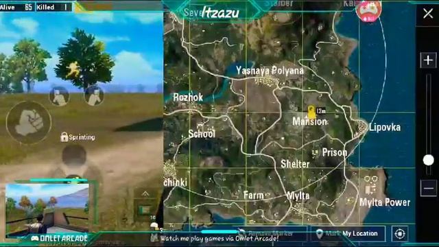 PUBG Mobile Omlet Stream test. смотреть онлайн
