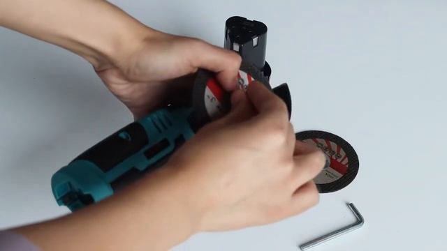 Аккумуляторная болгарка, угловая шлифовальная машина с литиевой батареей, турбинка