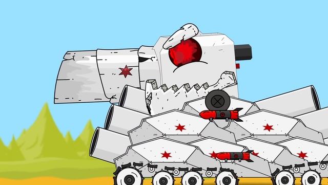 Эволюция гибридов DORA-1 vs DORA-44 vs DORA-77 vs DORA diamond - Мультики про танки смотреть онлайн