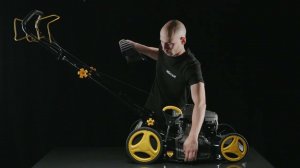 Газонокосилка бензиновая HUTER GLM-6.0 S самоходная, гильзованный двигатель [70/3/8]