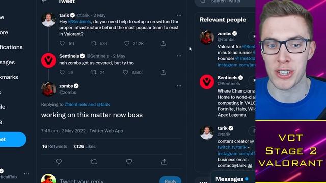 Zombs CALLS OUT Riot Stealing Prize Pool?! OpTic SLAM Neon Nerf? 😳 VALORANT News смотреть онлайн