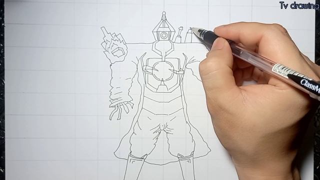 How To Draw Broken Titan Cameraman V2 in Skibidi Toilet 65 смотреть онлайн