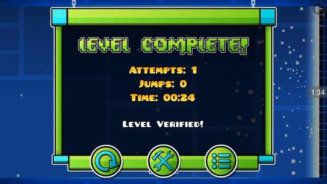 ВТАРОЕ ВИДЕО Geometry Dash [2] смотреть онлайн