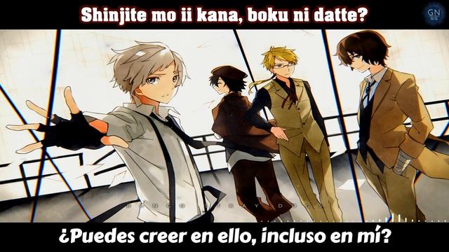 Bungo Stray Dogs Ending 1 / ED Lyrics Full Sub Español (Namae wo Yobu yo by Luck Life) смотреть онлайн